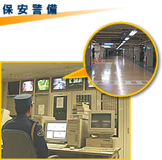 駐車場監視風景